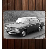 Металлическая табличка Volvo 144 608